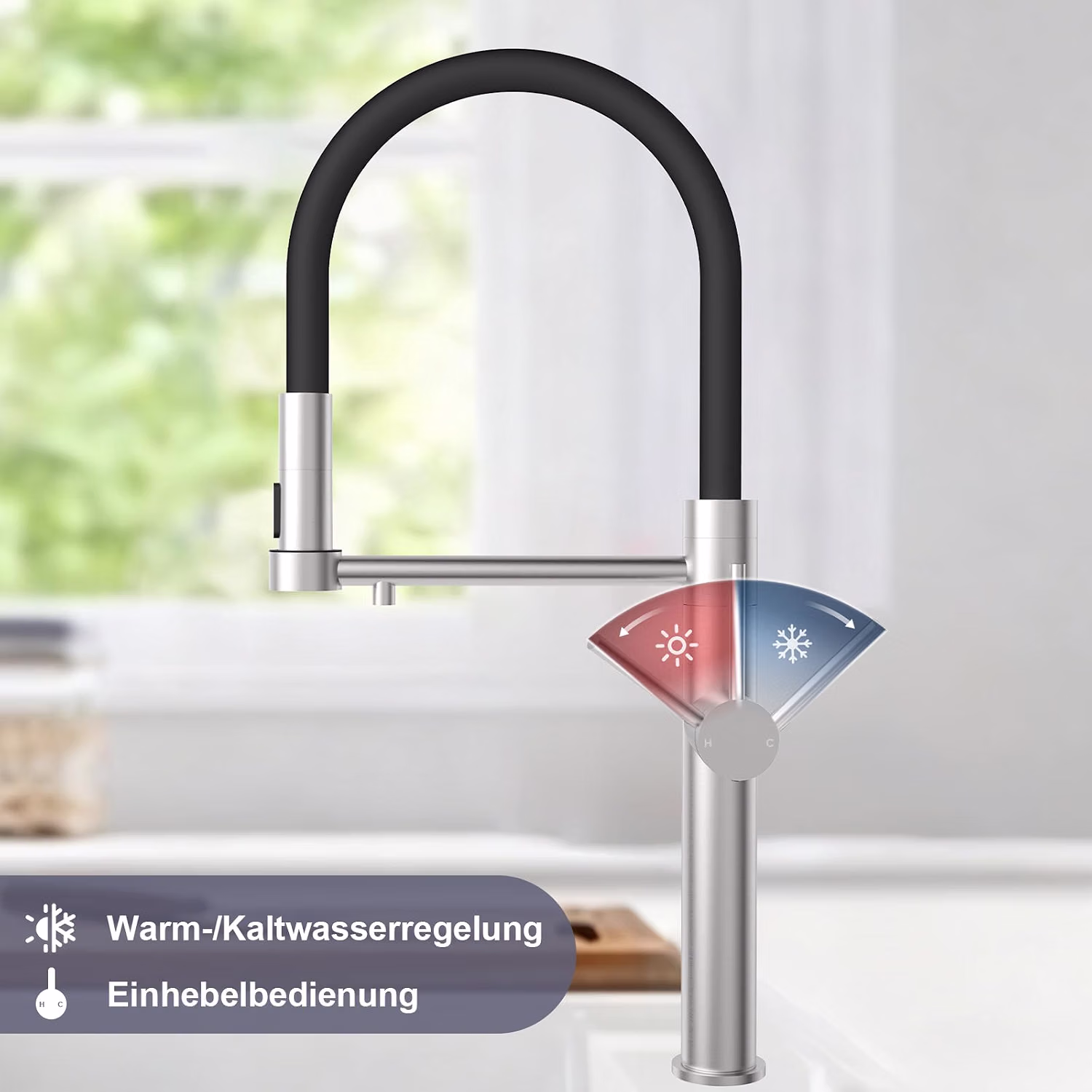 Egyfuratos szerelés
