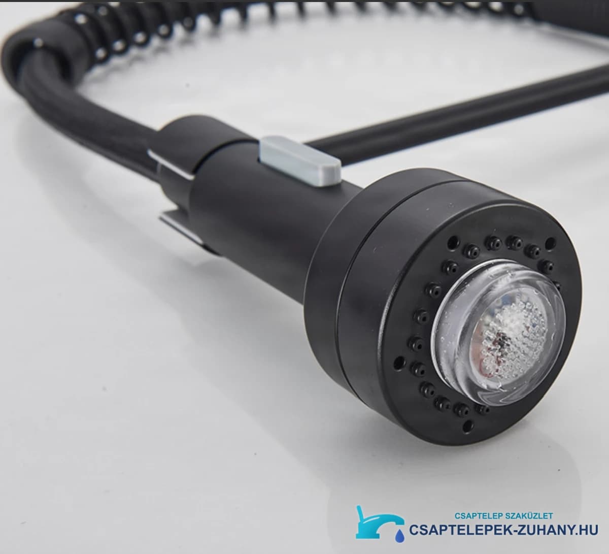 Crna Kuhinjska Armatura Kb1507 Izvlecna Pipa Za Kuhinjo V Crni Barvi 5