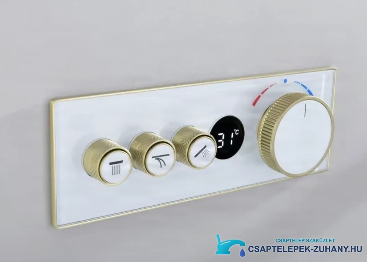 Luksuzni Termostatski Podometni Tus Sistem Elite Edition Bcs1603 Z Zaslonom Premium Linija 9