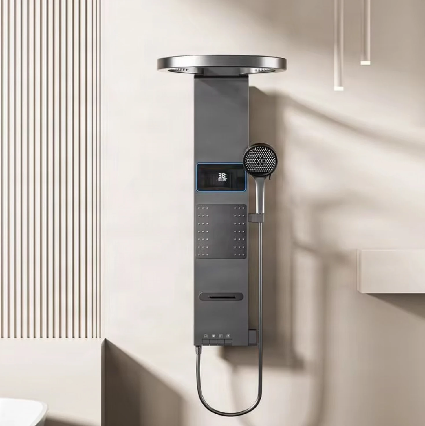 Zuhanypanel ELITE EDITION BSE1424 LED-világítással és masszázsfúvókákkal, többféle színváltozatban